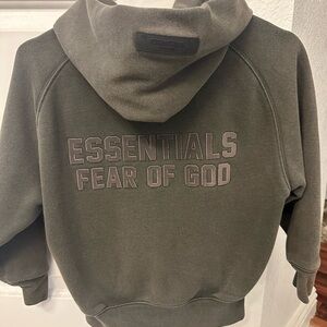 Essentials Fear of God zip up